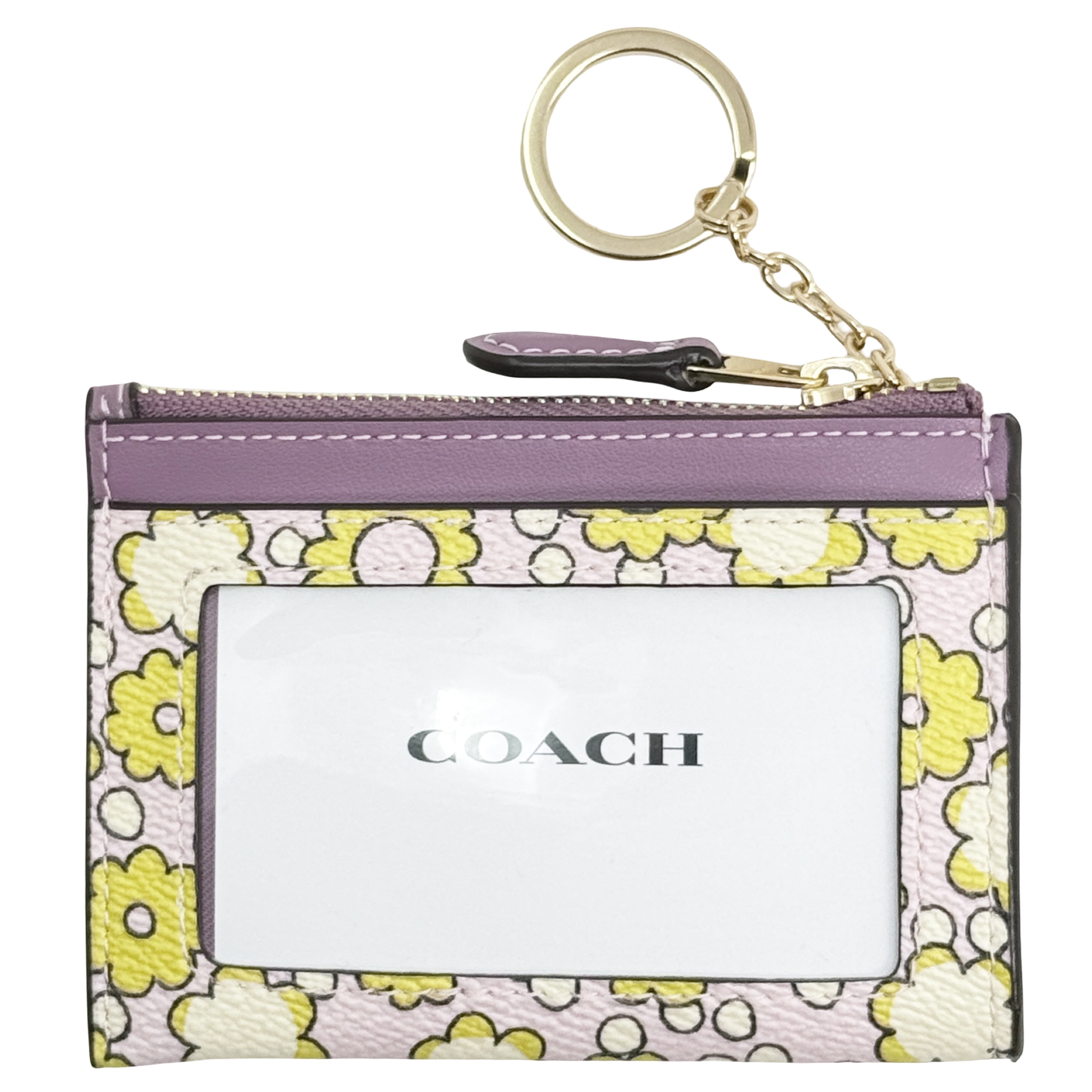 希少美品 COACH フラワープリント ボディバッグ　ネイビー レザー 花柄 希少美品 COACH フラワープリント ボディバッグ ネイビー レザー 花柄