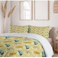 thumbnail image 6 of Ambesonne Mid Century Duvet Cover Sets, Modern Abstract Art, 2-Queen, Pale Camel and Multicolor, 6 of 7
