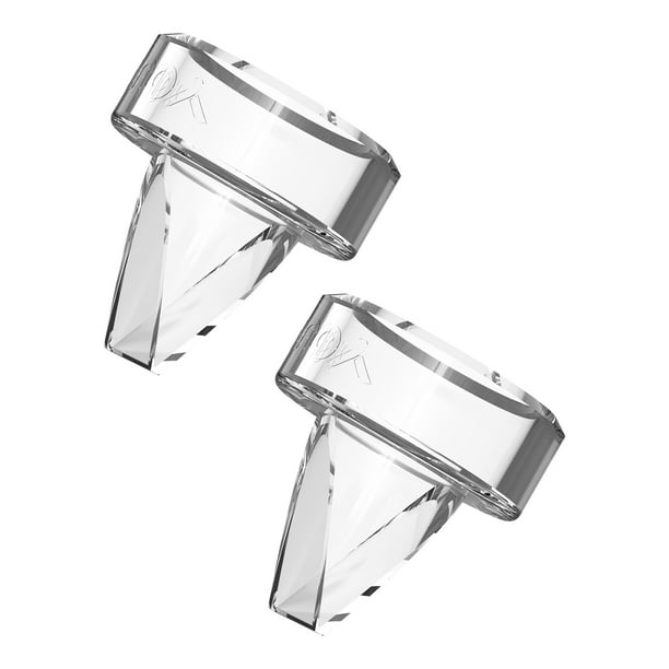 Accesorio para extractor de leche materna El accesorio de repuesto para extractor de leche eléctrico YOUHA incluye 2 piezas de válvula de pico de pato de silicona suave de grado alimenticio para el ex