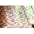 thumbnail image 2 of Floral Tulle Curtains with Rod Pocket, Lily Blooms Nature Herbs Doodle Style Flower and Foliage Arrangement, Sheer Drape for Wedding Party 2 Panels, 7 Sizes, Olive Green Orange White, by Ambesonne, 2 of 3