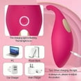 thumbnail image 5 of TLUDA Wearable Panty Vibrator, APP Remote Control Butterfly Vibrator with 9 Vibration Modes, Adult Sex Toys for Women, Red, 5 of 6