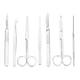 thumbnail image 5 of Juego de Disección de Disección de Disección de Acero Inoxidable 7pcs Conjunto Anatomía Biología Biología Ense?anza Estudiante de Medicina Disección Suministros de Laboratorio y Científicos Khall GS03169, 5 of 6