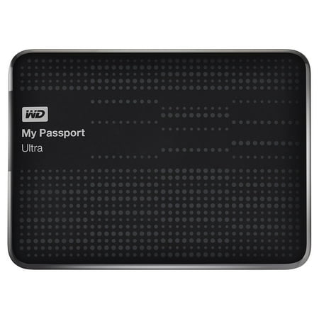 (Old Model) WD My Passport Ultra 1 TB Portable External USB 3.0 Hard Drive with Auto Backup,