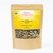 Darsa Organics Whole Green Cardamom | 3.5 oz Bag | Elaichi from India