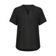 thumbnail image 5 of Camisetas de Manga Corta Extra Larga para las Mujeres Botón de Cuello en V Collar de Placa Túnica Relajada Camiseta de Manga Larga Azul Claro Mujeres, 5 of 6