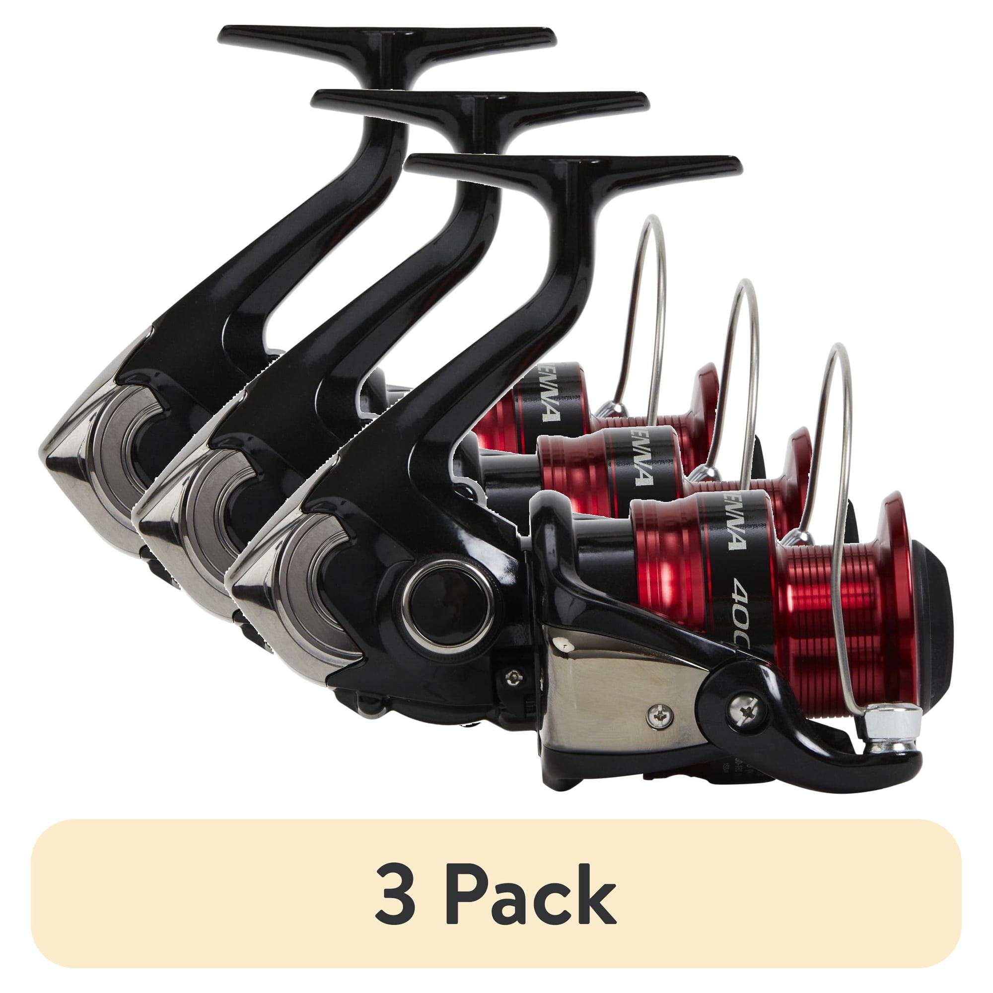 (3 pack) Shimano Fishing SIENNA 500 FG CLAM Spinning Reels [SN500FGC]