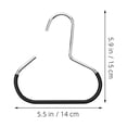 thumbnail image 6 of DEEPCRAFF Hat Storage Rack Non-Slip PVC Black Steel Organizer for Closet, 6 of 8