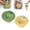 Yellow Green(b), variant on Cactus Kitchen Sink Drain Strainer, Anti-Clogging Plastic Food Catcher Basket with Lifting Handle, Creative Push-Press Dumping Waste Filter for Standard 7.8cm Home Sinks