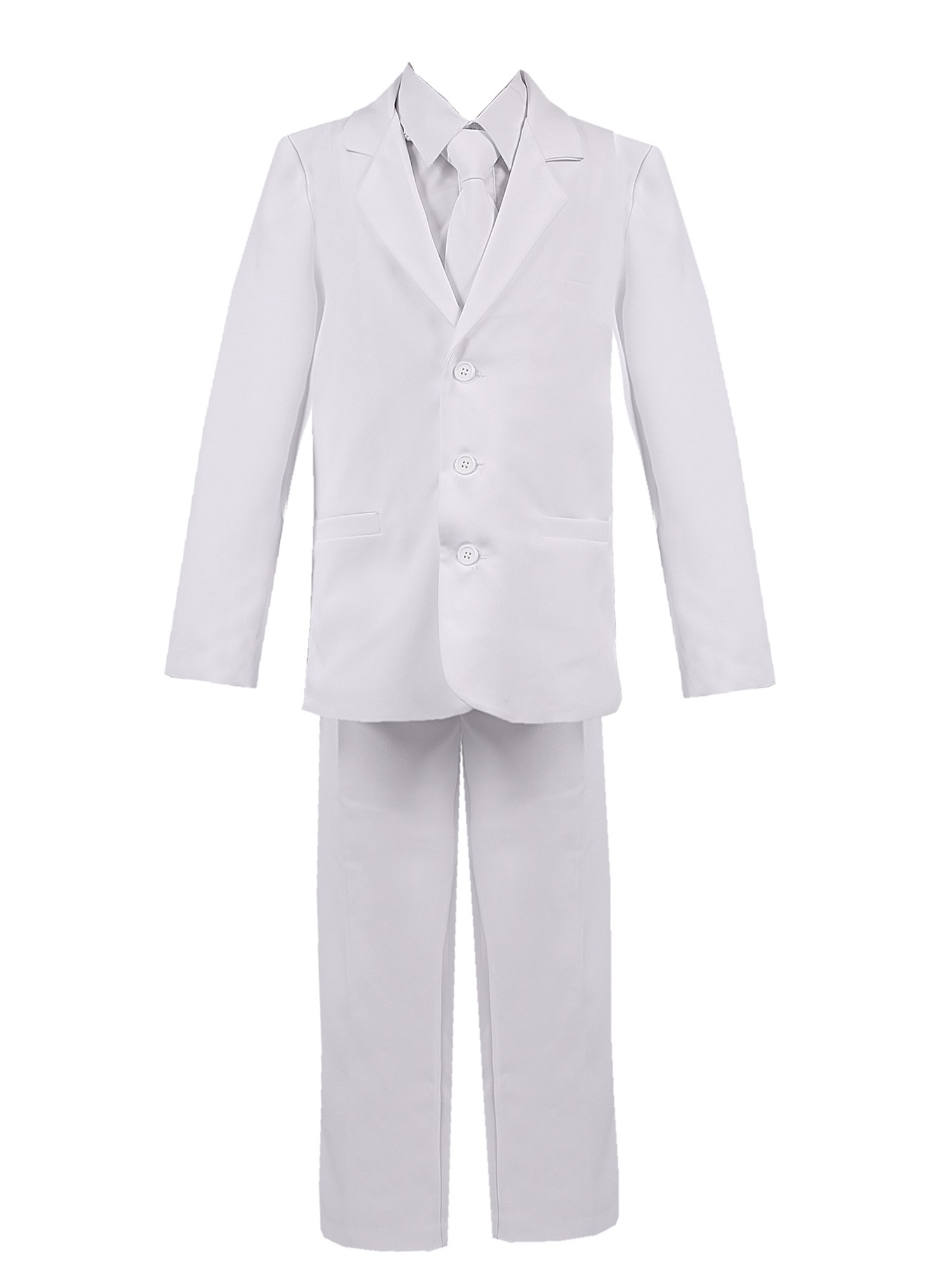 Rafael Boys 5-Piece Vest and Pant Set with Shirt Many Colors Tie and Hanky