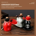 thumbnail image 4 of Ceramic Condiment Bottle Japanese Style Oil Pot Ceramic Spice Bottle Home Seasoning Bottle, 4 of 8