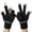 Black, variant on Xijirk Cute Cat Paw Cutout Touch Screen Knit Gloves Winter Warm Flip Top Mittens Navy,One Size