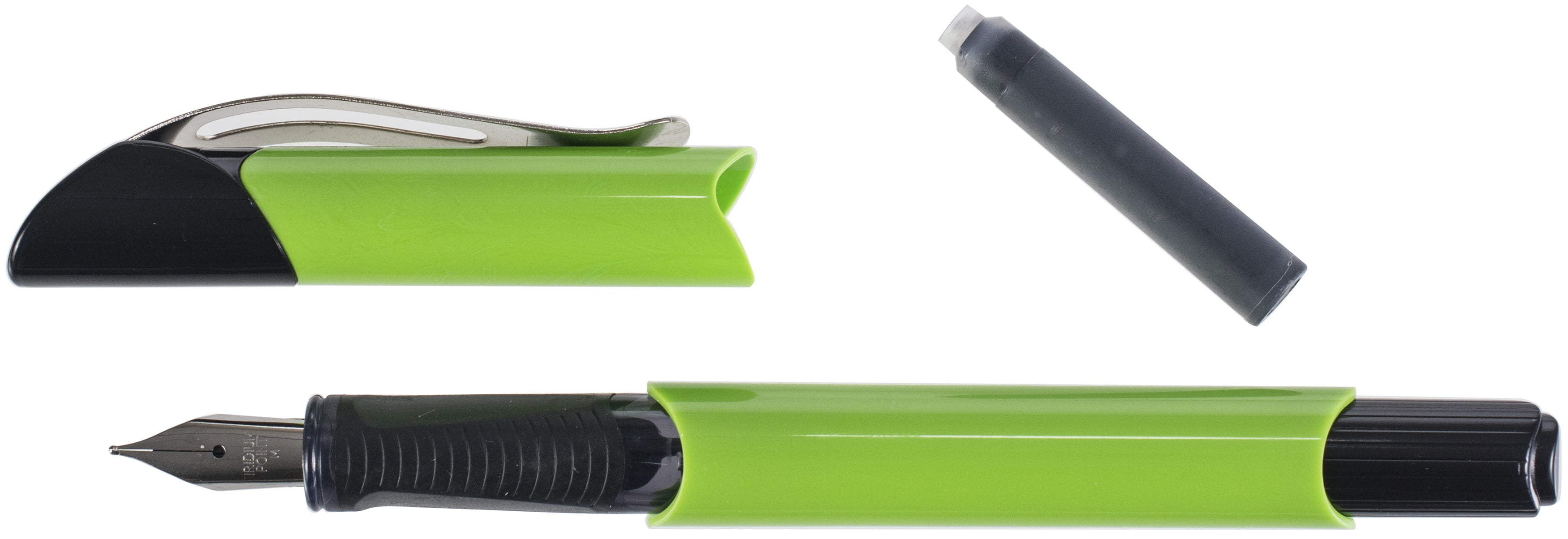 Manuscript Curve Fountain Pen W/Iridium NibGreen