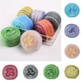 thumbnail image 1 of Zhaomeidaxi Gradient DIY Crochet Thread Colourful Crochet Yarn Coloured Cotton Yarn Bright-colored Crochet Thread Group for Patchwork, 1 of 7