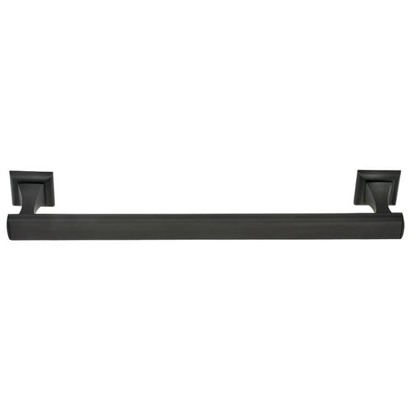 Manhattan 18" Wall Mounted Towel Bar, Bronze