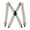 Tan, variant on Perry Suspenders  Solid Color X-Back Clip-End Suspenders (Men)