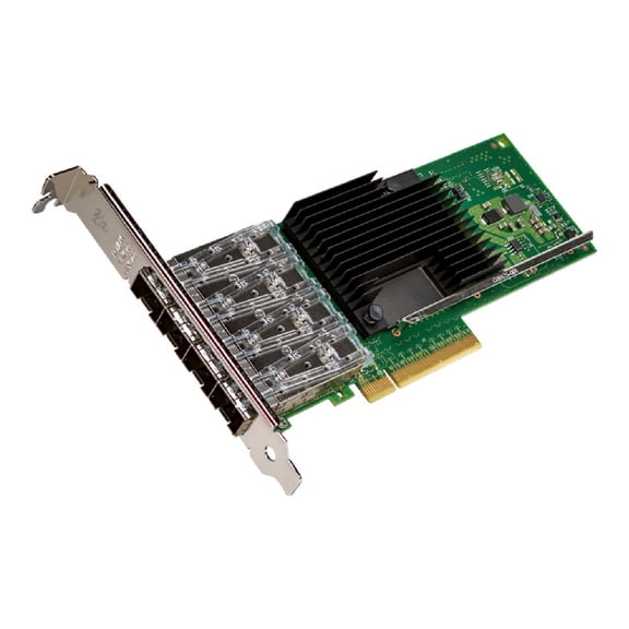 Intel Ethernet Converged Network Adapter X710-DA4 - Network adapter - PCIe 3.0 x8 - 10 Gigabit SFP  x 4