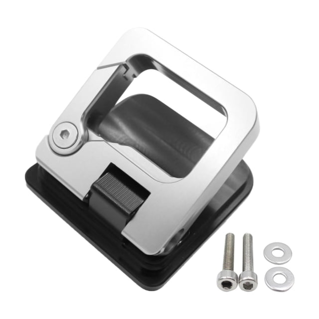 Gancho para motocicleta, soporte para gancho de scooter, bolsa de almacenamiento, gancho de transporte de carga, reemplaza Plata