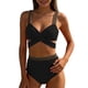 thumbnail image 2 of Trajes de baño para mujer, conjunto de traje de baño camisola sin espalda de color sólido informal y de moda para mujer, trajes de baño para mujer, trajes de baño para mujer, traje de baño para mujer,, 2 of 6