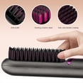 thumbnail image 3 of Cepillo Alisador de Pelo Inalámbrico, Cepillo Alisador de Calentamiento Rápido, Rizador de Pelo Ajustable de Tercer Engranaje, Peine Calefactor Portátil, 3 of 10