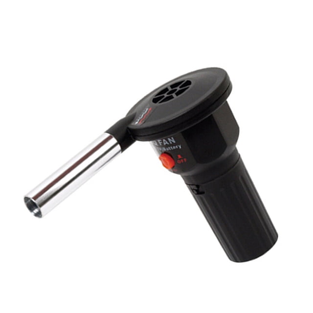 Bewildely Soplador de aire para cocina, ventilador para barbacoa, ventilador eléctrico, aleación de aluminio, accesorios para parrilla, yardas, Cocina y Comedor