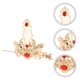 thumbnail image 5 of 1 Set Chino Hair Coronet Hair Stick Crown Crown Joyería de cabello tradicional, 5 of 5