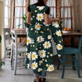 thumbnail image 3 of Uootdi Robes Tablier pour Femmes Col Rond Sans Manches Imprimé Floral Poche Robes Maxi Boho Légères Amples Robes Chasuble Cadeau, 3 of 7