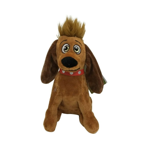 Max Plush Toys Stuffed Dog Plush Figure Toy Christmas Plush Doll Grinch Plush Gift How The Grinch Stole Soft Stuffed Toys for Children Kids Gifts Birthday Christmas New Year Gift