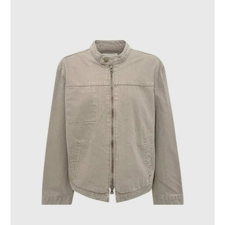 Production 2024 Autumn New South Korea Dongdaemun Loose Casual Button Vertical Collar Tooling Wind Zipper Jacket Coat