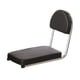 thumbnail image 2 of Cojín de descanso para asiento trasero de bicicleta suave con fijación para sillín trasero Ciclismo Negro, 2 of 5