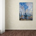 thumbnail image 3 of Trademark Fine Art "Saint Lazare Station" Canvas Art by Claude Monet, 3 of 3