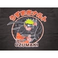 thumbnail image 6 of Naruto Shippuden Nine Tails Ninja Men's Black T-shirt-XXL, 6 of 6