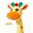 thumbnail image 5 of CYFW Dancing Talking Giraffe Toy,Stuffed Animal Repeats What You Say,Electronic Musical Plush with Glowing Light,Interactive Baby Toys for Toddlers Kids Boys Girls 1 2 3 Years Old, 5 of 7