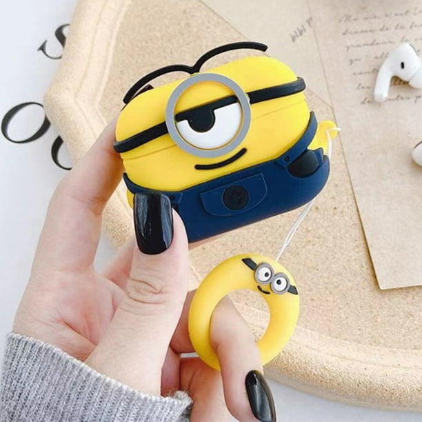 rolalo Airpods Pro Airpods 3 Case, Silicone Cartoon Character Airpod