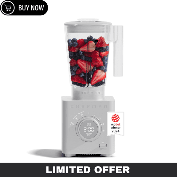 Chefman Obliterator Ice-Crushing Blender with Auto Blend Technology