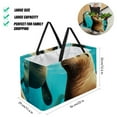 thumbnail image 2 of Sea Lion Large-capacity Foldable Reusable Shopping Bag: Oxford Cloth, Storage Bins, Collapsible Bucket, Storage Bin, 2 of 7