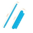 thumbnail image 6 of BigTiny 2Pcs Cake Decorating Kit with Adjustable Arc Guide Precision Baking Tool Set with 14 Width Settings & Depth Scale Plastic Icing Stencil for Home Bakery Beginner Friendly Border Maker, 6 of 8