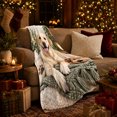 thumbnail image 3 of Labrador Retriever Indoor Nook Photorealistic Dog Lover, Festive Pet Portrait Pattern, Warm Flannel Blanket for Living Room and Bedroom, Dog Lovers Christmas Gift, Pet Lover Home Decor, 3 of 9