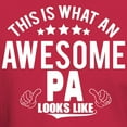thumbnail image 3 of CafePress - THIS IS WHAT AN AWESOME PA LOOKS LIKE T Shirt - Men's Classic Graphic Cotton T-Shirt, 3 of 4
