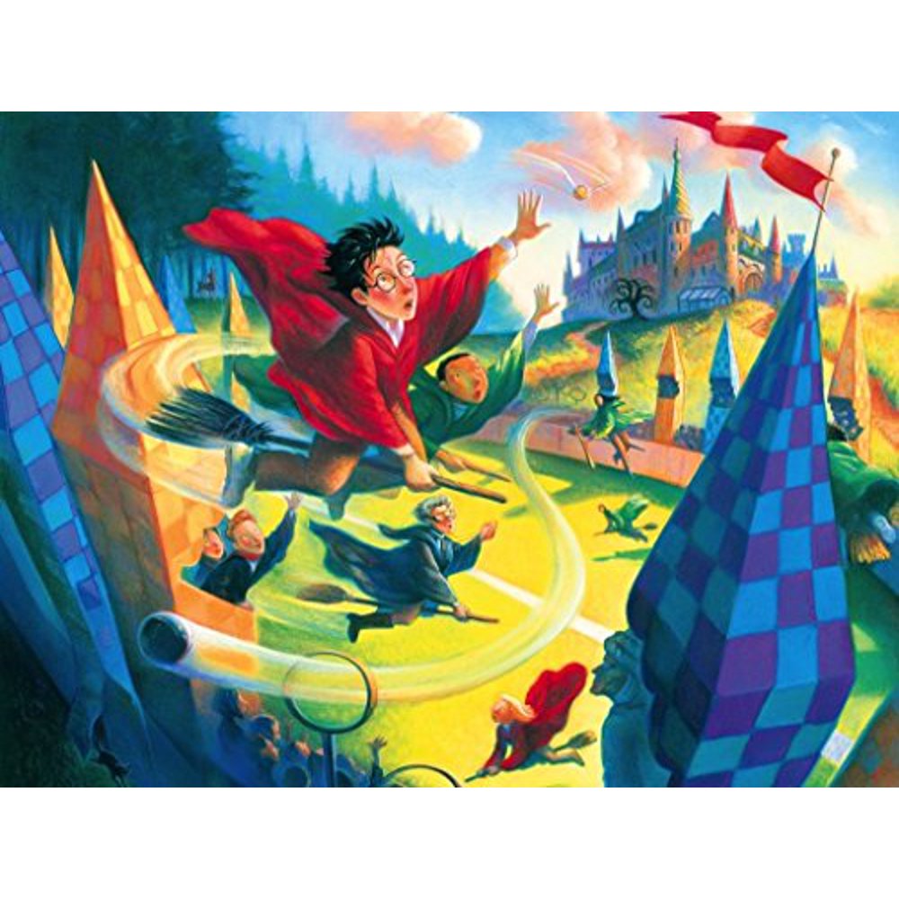 New York Puzzle Company - Harry Potter Quidditch - 1000 ...