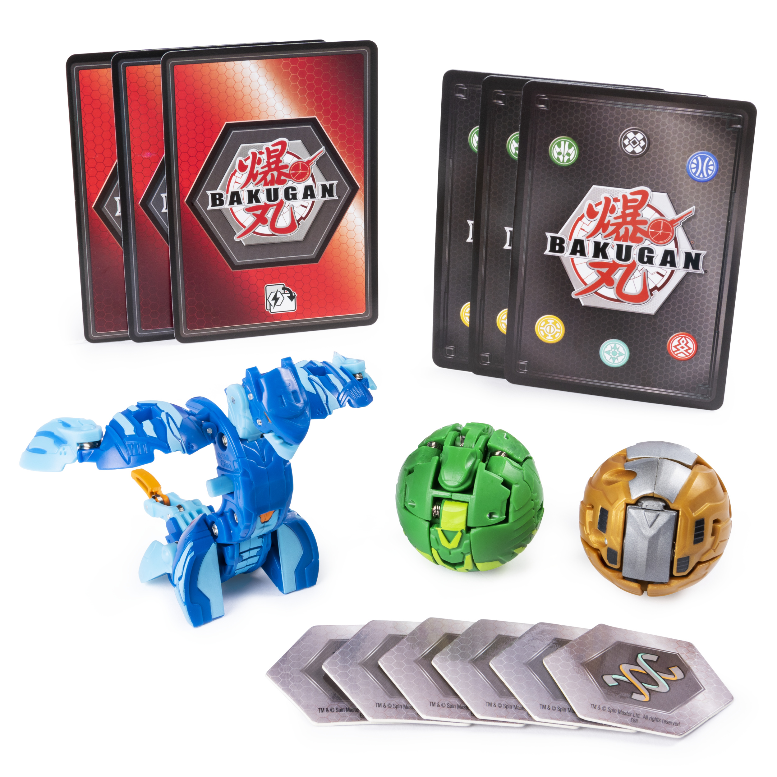 Bakugan Starter Pack 3-Pack, Serpenteze, Collectible Action Figures, for Ages 6 and Up - image 3 of 9