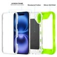 thumbnail image 6 of Allytechgroup Military-Grade Phone Case for Apple iPhone 16 Plus, Heavy Duty iPhone 16 Plus Cover with 360° Ring Kickstand, Shockproof TPU+PC Bumper, Raised Edges, Drop Protection, Mint, 6 of 6