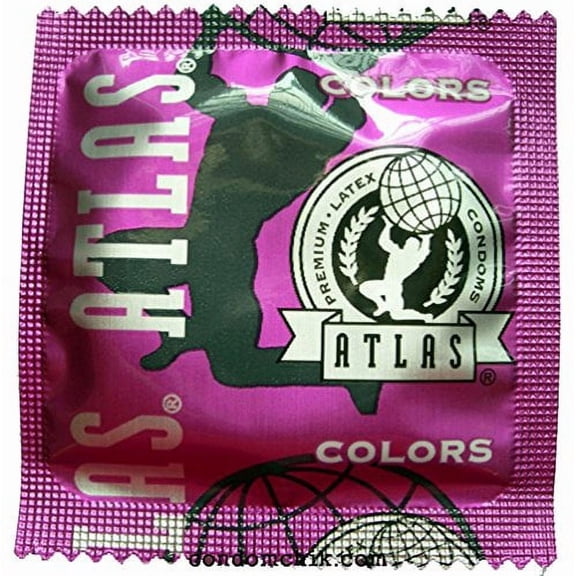 Atlas Assorted Color Condoms