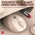 thumbnail image 4 of Wireless Mouse for Laptop,Rechargeable-Mode Bluetooth Wireless Mouse Silent Laptop Desktop,Mouse for Laptop,Gaming Mouse Wireless,Computer Mouse Wireless, 4 of 9