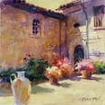 thumbnail image 2 of Pollard, Julie G. 15x15 Gold Ornate Wood Framed with Double Matting Museum Art Print Titled - Umbrian Sunlight, 2 of 4