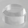thumbnail image 1 of CiaoHER 2in Thickness Acrylic Disc Display Block Clear Polished Round Pedestal Stand Riser (4'' x 2''), 1 of 4