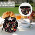thumbnail image 4 of Hummingbird Floral Tea Pots Cover Tea Cosy Drawstrings Breakfast Teapots Kitchen Tea Pots Dust Lid Home Family Decorative Accessories Cosy Cotton Afternoon Thermal Tea Sweet Gift, 4 of 6