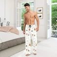 thumbnail image 6 of FORMRS Mens Pajama Pants with Pockets Sleepwear Lounge Bottoms Sizes S-2XL, Ghost Design, 6 of 7