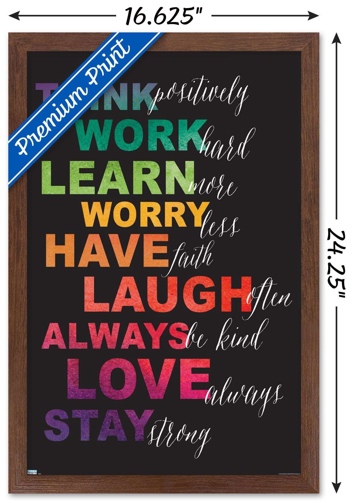 Fiona Stokes-Gilbert - Inspirations II Wall Poster, 14.725" x 22.375", Framed