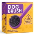 thumbnail image 1 of Cepillo de Cerdas Redondas Morado para Perros y Gatos para Cuidado Suave, 1 of 9