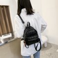 thumbnail image 4 of Mochila de viaje de piel sintética para mujer Bolso pequeño de Ehuebsd hombro multifuncional, 4 of 7